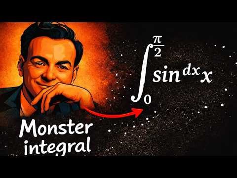 Monster integral solved with a smart trick!