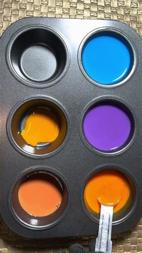 MAGICAL Color Mixing Sounds For Relaxation#colormixingasmr