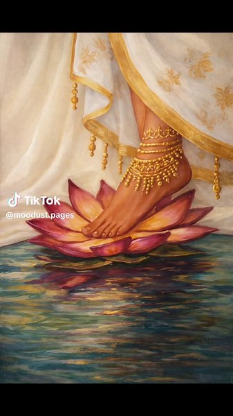 Goddess Lakshmi ✨ Lakshmi is the Hindu goddess of wealth, prosperity, abundance, beauty, and good fortune. She is the divine consort of Vishnu, the preserver of the universe. Devotees believe she brings material prosperity and spiritual well-being to homes filled with devotion and kindness. 🙏 Meaning and Symbolism \t•\tLotus flower: purity, spiritual growth, and prosperity even in difficult conditions. \t•\tGold coins flowing from her hand: abundance and blessings. \t•\tElephants beside her: st