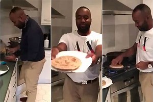 Governor Joho gets cosy in the kitchen prepping Swahili delicacy – VIDEO