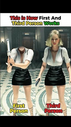 This is How First And Third Person Works Resident Evil Requiem #residentevilrequiem #residentevil9