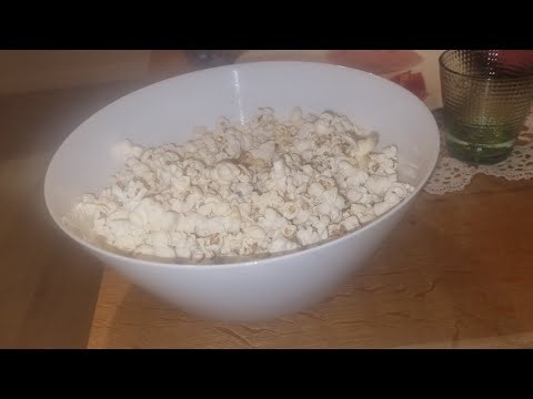 Sweet flavoured popcorn recipe
