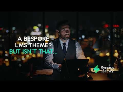 Regular LMS themes Vs Spark theme from Synergy Learning