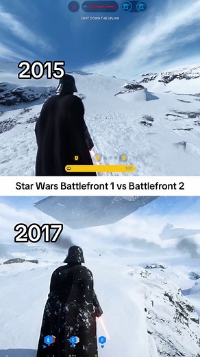 Comparison of Star Wars Battlefront 1 and Battlefront 2