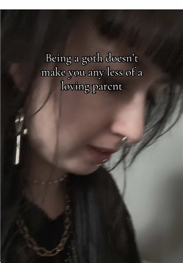 I’ve had my fair share of negative comments since starting my tiktok about me being a goth and a mum. I just don’t get society. Why would i be any less loving and not as good as everyone else simply because im a goth? Im not a perfect mum. But im a damn good one and my children are well looked after🖤 #goth #gothtok #altmum #alttiktok #mumof3