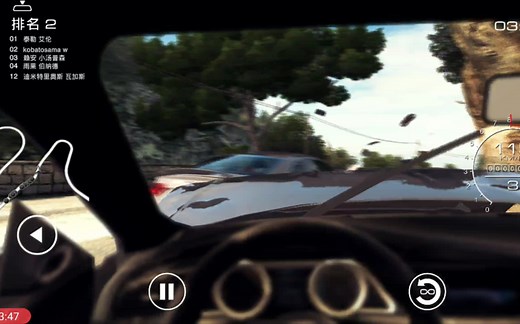 【GRID-超级房车赛】安卓（触屏方向键模式）第一视角暴力试跑