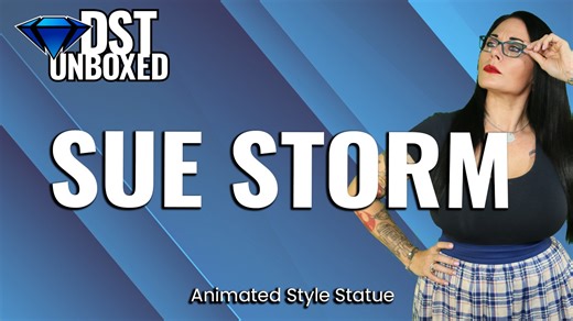 The Invisible Woman Sue Storm makes an appearance in this week's #DSTUnboxed with host CannonDoll-X! Order one for your collection at https://bit.ly/SUE_STORM #SkottieYoung #MavelComics #AnimatedStyleStatue #unboxing #UnboxingVideo | Gentle Giant, Ltd. | Facebook
