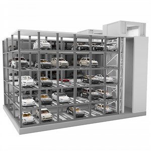 4-16 Floors Cabinet Type Automated Parking System