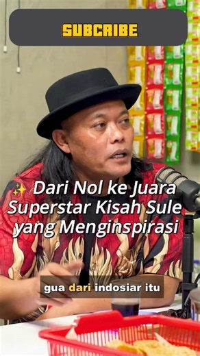 ✨ Dari Nol ke Juara Superstar Kisah Sule yang Menginspirasi
