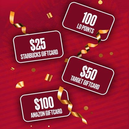 Lucky Pack Sweepstakes 4,835 Instantly Win Gift Cards or More - Hunt4Freebies