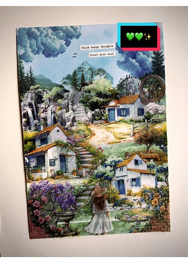 Replying to @ScrapN_Play Thank you my dear🥰❤️❤️Have a wonderful day all my beloved friends 🥰🫶🏻🫶🏻 . . . . . .. . . . . . . . . . .. . . . . . . . . . . #fypシ #fyp #foryoupagе #foryou #journal #journaling #art #junkjournal #journalasmr #scrapbooking #journalinginspiration #journalcommunity #artwork #scenery #asmr #asmrsounds #journalwithme #village #nature #relax