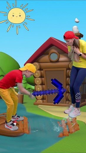 Playful Adventures of Animated Characters in Nature