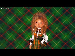 PLAID PERFECTION! How to Make This Plaid Outfit in Dress to Impress 👗🎀