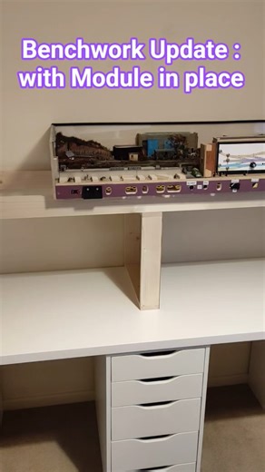 Benchwork Update : With Module in place