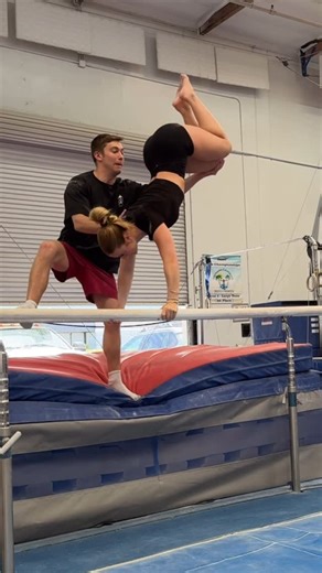 GRACIE KRAMER on Instagram: "TRYING MEN’S GYMNASTICS🤸🏼 I swear parallel bars — well, all of men’s gymnastics for that matter — is one of the most humbling things a person can do. This sport always leaves me questioning my athletic ability… I think it’s safe to say i won’t be making the Men’s Olympic team anytime soon🥲 You can watch the full video on my YT channel🫶🏼 #mens #gymnastics #challenge #fail #bars #gym #fitness #strength #test #training #vlog"
