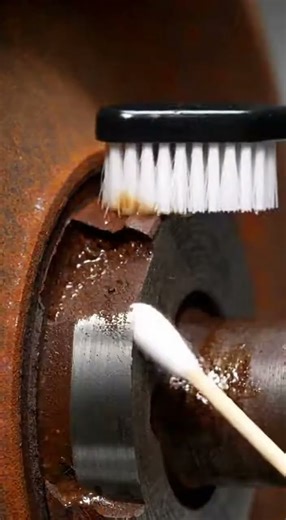 Extreme Rust Removal ASMR 🪝 | Seized Pulley Wheel Finally Spins