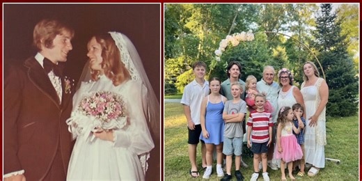 Couple whose marriage license never got turned in makes it official 50 years after wedding