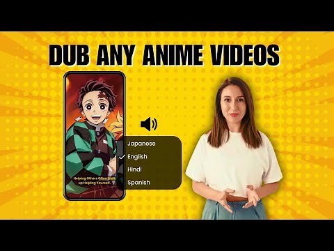 How to Dub Anime Videos in any language with AI (Episodes, Recaps & Breakdowns)