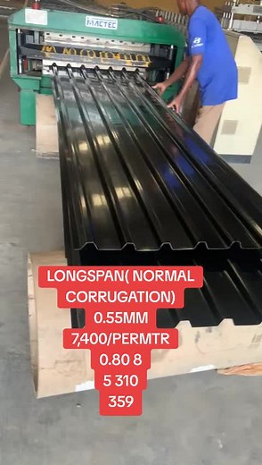 Understanding Longspan Normal Corrugation Specifications