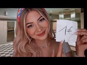 ASMR ✨ 1€ Make-Up auf dem Schulklo ✨ (fast & aggressive) • Roleplay