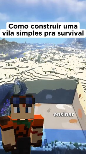 Fokz on Instagram: "Como construir uma vila simples ———————————————— 🎮 Minecraft Java 1.21.4 🌅 Shaders Complementary Reimagined 💡Deixe sua ideia nos comentários 🔴 Assista nossos vídeos no Youtube ———————————————— ➕ Siga para dicas diárias #minecraft #mcpe #minecraftmemes #minecraftbuilds #gaming #minecraftbuild #minecraftdaily"