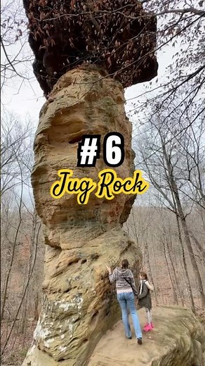 150 Places to Visit in Indiana - # 6 Jug Rock #indiana #exploreindiana #visitindiana