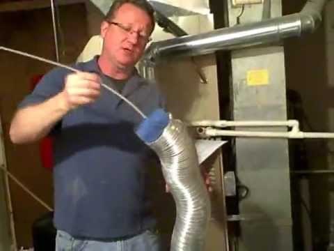 Clean a Dryer Vent - Dryer Duct Cleaner