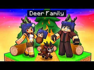 Having a DEER FAMILY in Minecraft!