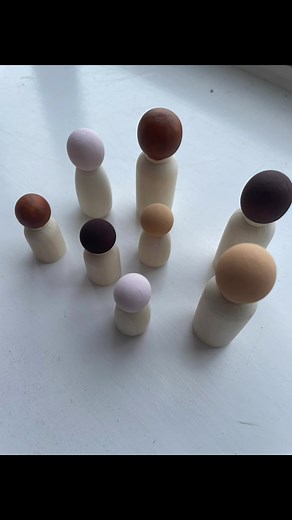 DIY Painted Peg Dolls for Creative Play