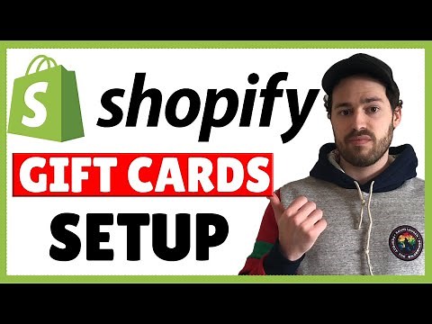 Shopify Gift Cards Tutorial | How To Setup Gift Cards Setup By Step
