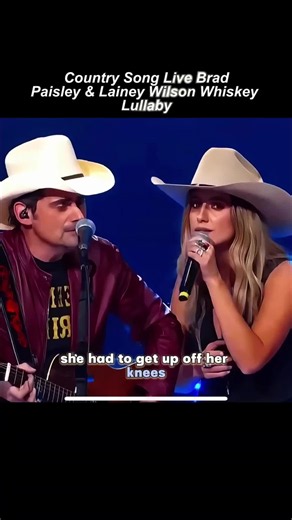 Country Song Live – Brad Paisley & Lainey Wilson: Whiskey Lullaby – Emotional Duet, Powerful Harmonies & A Deep Country Storytelling Moment 🎤✨#BradPaisley #LaineyWilson #WhiskeyLullaby #CountryMusic #LivePerformance