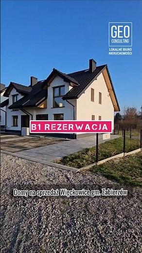 Ostatni dom w sprzedaży! 🏡 879 000 zł | Więckowice pod Krakowem #dom większa działka #realestate
