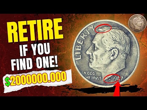 DO NOT SPEND These 5 Roosevelt Dimes 💰 Rare U.S. Coins Worth Big Money!