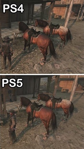 RDR 1 "Remaster" - PS4 VS PS5