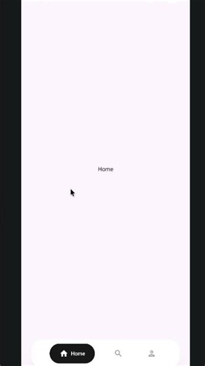 Animated Bottom Tabs in Jetpack Compose! 🏃‍♂️💨 #shorts