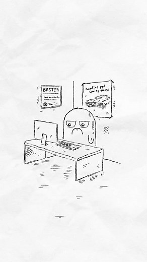 Employee Must Wash Hands Cartoon Sketch