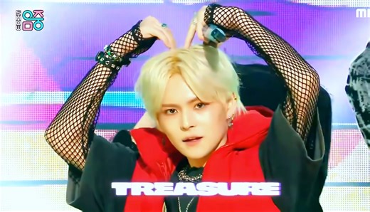 【4K中字】 TREASURE — HELLO @221022 音中 打歌舞台