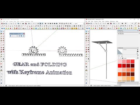 SketchUp : Advance 0016 Keyframe Animation