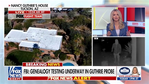 FBI says genealogy testing underway in Nancy Guthrie investigation