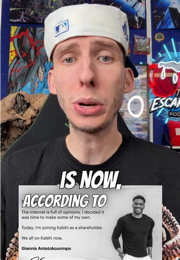 Is it as problematic as I believe it to be that Giannis Antetokounmpo is now a shareholder in Kalshi ????? #nba #giannisantetokounmpo #giannis #basketball #adamsilver