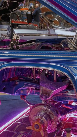 Lowrider royalty took over Long Beach — this is how legends roll. #LowriderSuperShow #LowriderLife #CarCulture #SuperShow2026