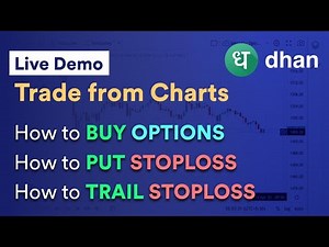 How to trade options in dhan trading platform | how to trade on dhan app how to put stoploss in dhan