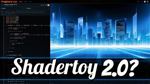 这个网站可能是ShaderToy的未来