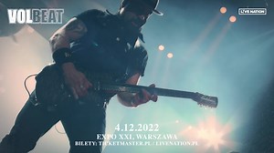WARSAW! See you at EXPO XXI on December 4th with special guests Skindred & Bad Wolves. Get tickets now 😈 | Volbeat