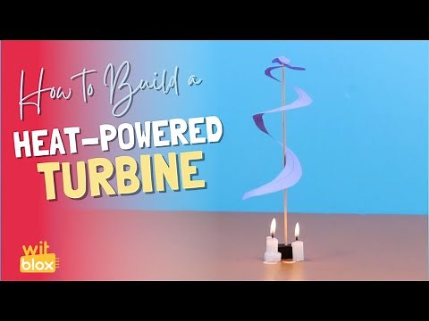 How to make a Heat Powered Turbine || Full Project Tutorial