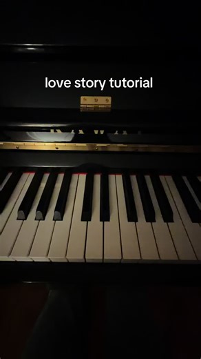 lmk if the pov at the end is more helpful or not 😽💗 it might be better to line up both hands w the music sheet 😅 (Arrangement Credit: sumitabha on Musescore) #pianotutorial #lovestory