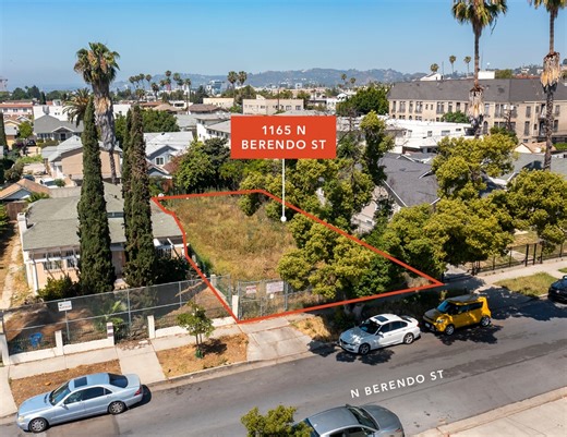 1165 N Berendo St, Los Angeles, CA 90029 - 100% VACANT LAND DEVELOPMENT OPPORTUNITY | LoopNet