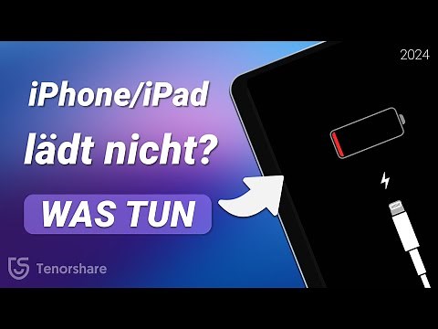 iPad lädt nicht mehr? Das hilft - 4 Tipps bei iPad Ladeproblemen [2025] Das iPad wird nicht geladen