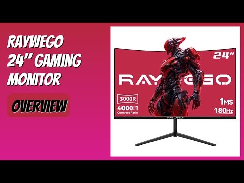 REVIEW (2025): Raywego 24" Gaming Monitor. Features
