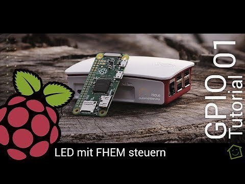 GPIO-Tutorial Part 01: LED aus FHEM schalten